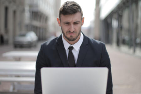 Frustrated Businessman
