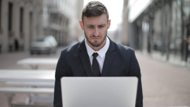 Frustrated Businessman
