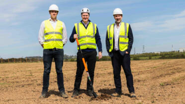 Pictured: Ken Gaine, Greenvolt Next; Declan Cullinane, Amarenco; and Brian Warren, Greenvolt Next