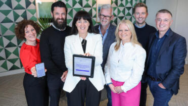 Pictured: Ciara McGuigan, Bank of Ireland; Simon Andreucetti, Nevo; Susan Russell, Derek McDermott, Bnk of Ireland; Karen Kennedy, Bank of Ireland Finance; Conor O’Boyle, Nevo; and Conor McCarthy, Bank of Ireland