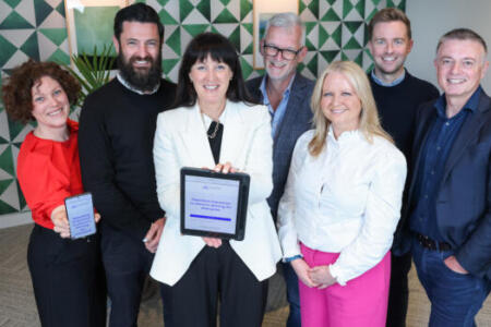 Pictured: Ciara McGuigan, Bank of Ireland; Simon Andreucetti, Nevo; Susan Russell, Derek McDermott, Bnk of Ireland; Karen Kennedy, Bank of Ireland Finance; Conor O’Boyle, Nevo; and Conor McCarthy, Bank of Ireland