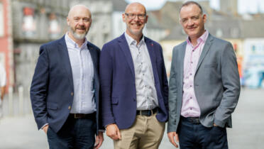 Pictured: Gavin Dixon, Andrew Tobin, and Paul Byrne, Stryve