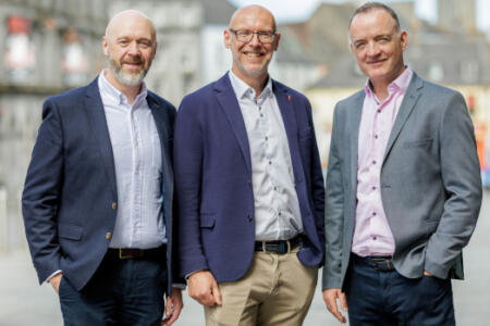 Pictured: Gavin Dixon, Andrew Tobin, and Paul Byrne, Stryve
