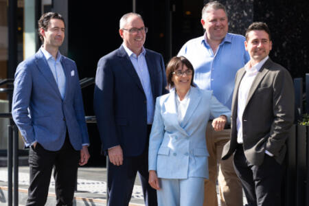 Pictured Neil Bowden, Dell Technologies; David Codd CDir; Mary O’Connor, ESB; Dr Barry Scannell, William Fry; and Darren Clarke, IoD Ireland