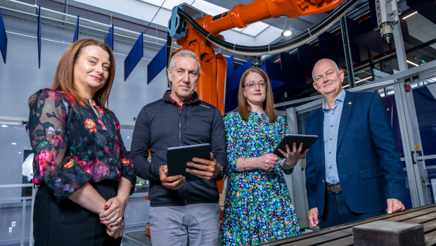 Pictured: Melanie Horkan, Maurice O'Connell, Gina Horan, and Barry Kennedy, IMR