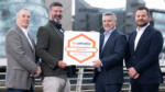 Pictured: Michael Silke and Adrian Purcell, Palo Alto Networks; Paddy Trainor and Kiel McGimpsey, Viatel Technology Group