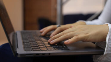 Laptop user